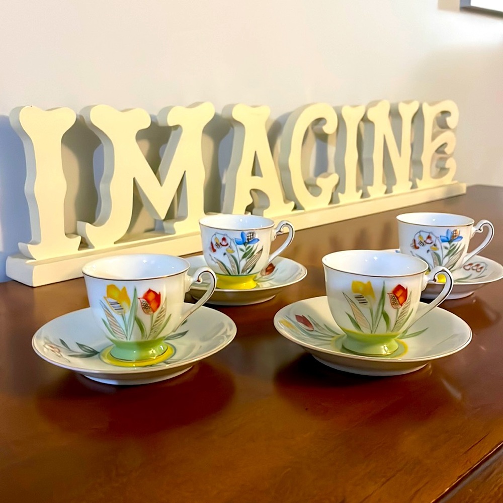 Demitasse Cups - Set of 4